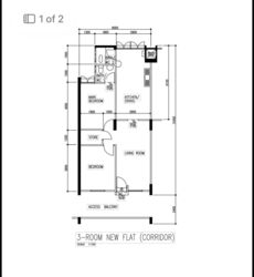 Blk 235 Ang Mo Kio Avenue 3 (Ang Mo Kio), HDB 3 Rooms #554987211